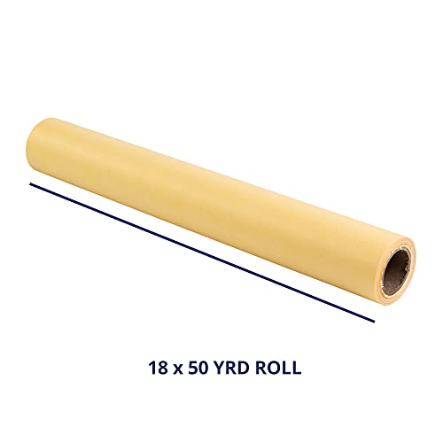 Pacific Arc Tracing Paper Roll, Yellow, 18 Inch x 50 Yard Roll - color: Yellow, size: 18 Inch x 50 Yard
