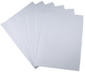 KCS 6 pc of 12" x 18" 30cmx45cm high Count Counted Cotton Aida Cloth Cross Stitch Fabric (25CT,White) - color: White, size: 25CT