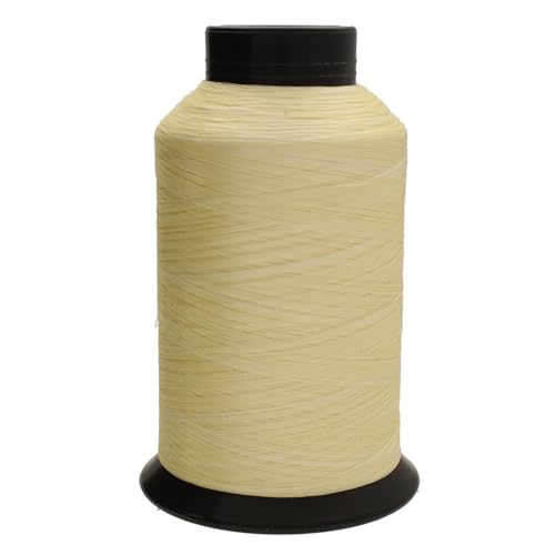 The Beadsmith Nymo Thread, Made of Nylon - color: Cream, size: Size D, 1584 Yards