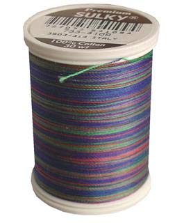 Sulky Blendables Thread 30 Weight 500 Yds: Jeweltones - color: Jeweltones