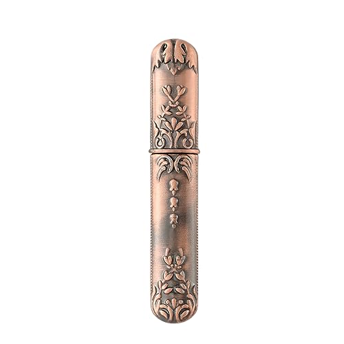 Needle Storage Sewing Needles Holder Portable Sewing Storage Case Embroidery Needle Storage Case Box for Hand Sewing Needle Storage Vintage Needle Case DIY Sewing Tools (red Copper) - color: red copper