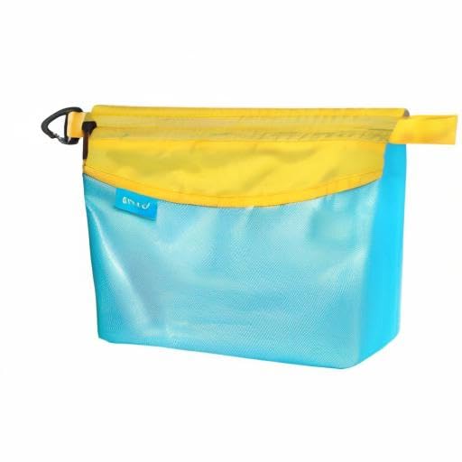 pack all Water-Resistant Zipper Pouch, Mesh Zipper Bag, 10.23"x7.48" - color: Blue, size: Medium