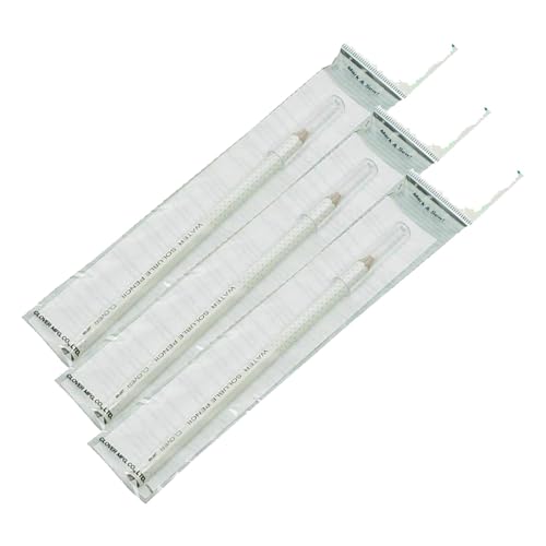 Clover Water Soluable Pencil, 1 Count (Pack of 3), White - color: White, size: 1 Count (Pack of 3)