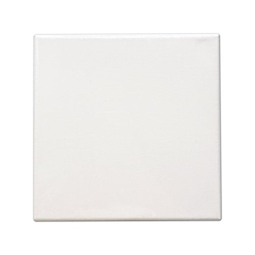 LWR CRAFTS Stretched Canvas 8" X 8" Pack of 6 - size: 8"x8"x6 (standard)