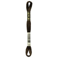 DMC Thread 6-Strand Embroidery Cotton 8.7 Yards Ultra Dark Coffee Brown 117-938 (12-Pack) - color: Coffee Brown Ultra Dark, size: 8.7 yards