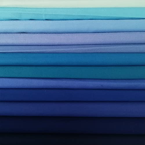 12"x12" 50pcs Cotton Fabric Squares for Sewing Quilting Supplies-Solid - color: Solid, size: 50 PCS 12"x12"