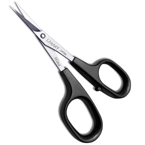 CANARY Professional Paper Scissors 4" [Extra Pointed Tips], Mini Precision Scissors for Cutting Art, Kirie Paper Cut Art, Made in Japan - size: Papercutting Art (Professional)