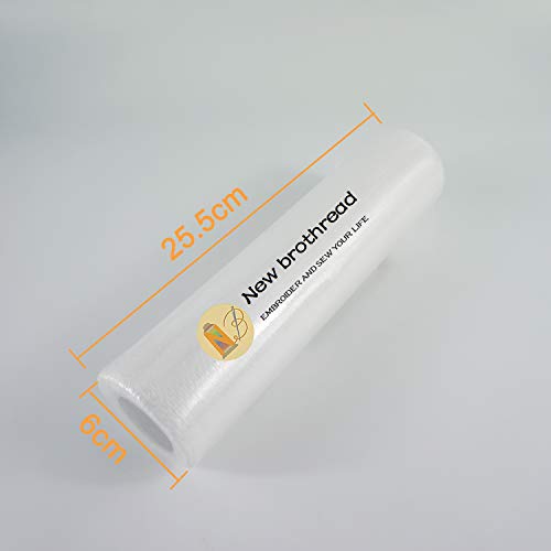 New brothread No Show Mesh Embroidery Stabilizer 10" x 10 Yd Roll - size: 10" x 10yd roll