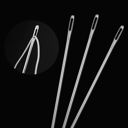 SimautHawk Upholstery Needle, Long Needle, 1-Piece, 11.8 in, Length 3mm - size: 11.83inches