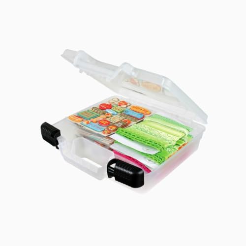 ArtBin 10-Inch Quick View Deep Base Carrying Case, Translucent - size: 10 inch - Deep