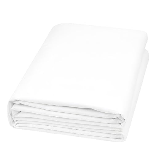 100% Cotton Fabric 10 Yards 59 Inch Width White - color: White, size: 10 YARDS