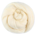 3.53oz Needle Felting Wool Roving Wool for Felting Wool Felting Supplies - color: apricot white