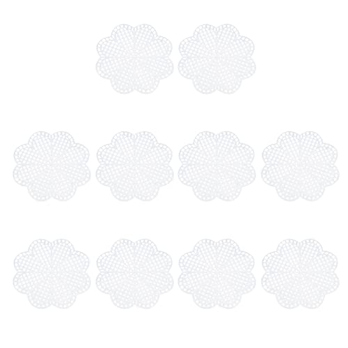 MY MIRONEY 10Pcs Mesh Plastic Canvas Kits, Flower Shape - style: Flower