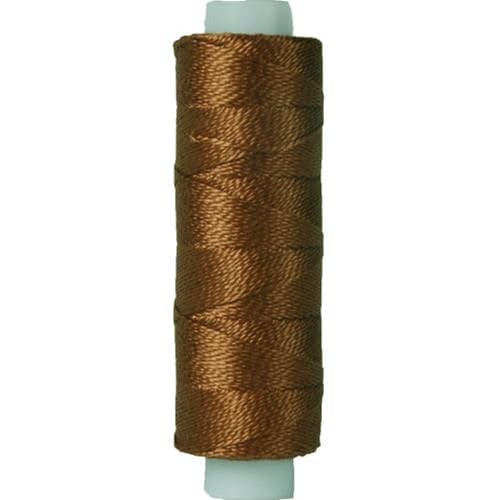 ThreadArt Pearl Cotton Thread Size 8, 75yd, Medium Brown 433 - color: MEDIUM BROWN