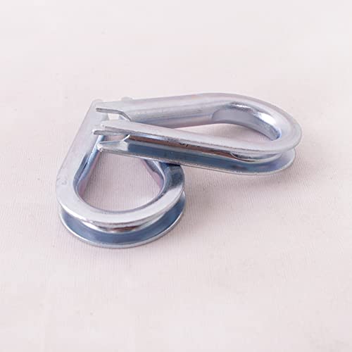 Wire Rope Thimble, for Wire Rope Dia. 1/8 in, Carbon Steel - size: 1/8“