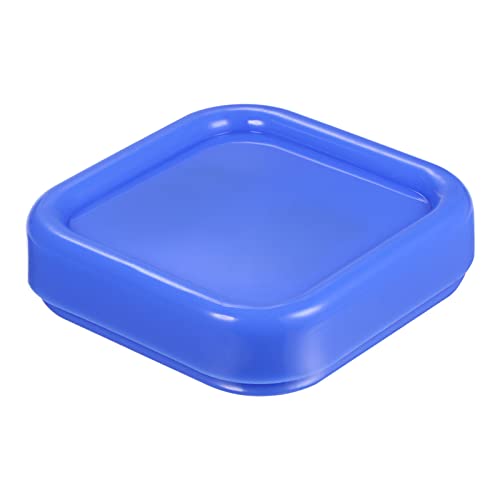 HARFINGTON Magnetic Pin Cushion Square Sewing Pin Holder Blue - color: Blue