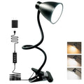 BOHON Desk Lamp 5 Color Modes 10 Brightness Dimmer Reading Light Black - color: Black