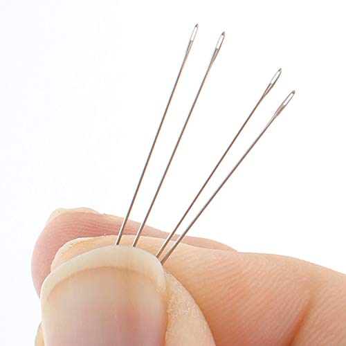 The Beadsmith English Beading Needles, Size 13, 4 Needles per Card - size: #13 - 4 Needles