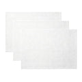 3PCS Cross Stitch Aida Fabric 14 Count, 18x12 Inch White Embroidery Cloth, Blank Needlepoint Canvas for DIY Cross Stitch Crafts