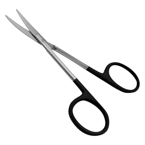 Iris Scissors 4.50" Str/Cud/Angled TC Tungsten Carbide, Supercut O.R. Grade (Supercut Curved) - style: Supercut Curved