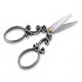 BIHRTC European Vintage Stainless Steel Sewing Scissors DIY Tools Cloud