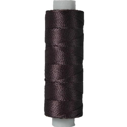ThreadArt Pearl Cotton Thread Size 8, 75yd, Dark Pewter Gray 413 - color: DK PEWTER GRAY