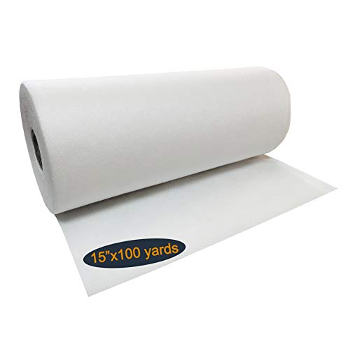 HimaPro No Show Invisible Mesh Machine Embroidery Stabilizer Roll - Light to Medium Weight (15 inch x 100 Yard) - Made of Nylon - size: 15 inch x 100 yard