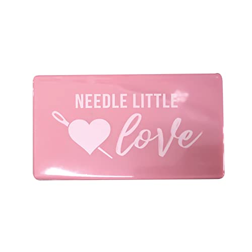 Magnetic Needle Case,Magnetic Needle Storage Case,Portable Rectangle Magnetic Sewing Stitching Pin Storage Box,Sewing Knitting Pin Organizer,Needle Container Tool,for Storing Needle(Random Pattern)