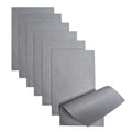 Jtnohx Soft Felt Sheets Color Felt Fabric for Sewing Grey 7Pcs 8"x12" 1mm - color: Grey
