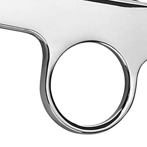 Newness Thread Snips, Sewing Snips with Protective Plastic Sleeve, Mini Small Snippers Shears Trimming Nipper Clipper for Variety of Material, Fishing Line, Fabric, DIY, Yarn Scissors