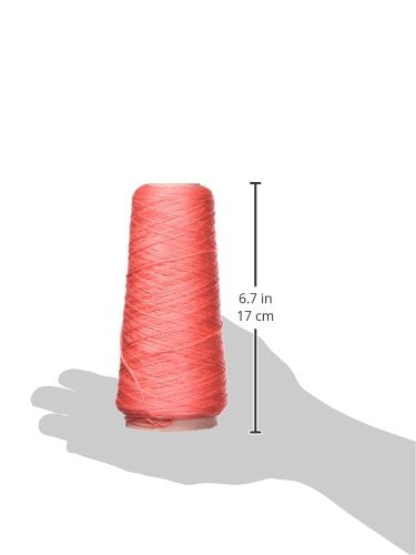 DMC Six Strand Embroidery Cotton 100 Gram Cone, Carnation Medium - color: Carnation Medium