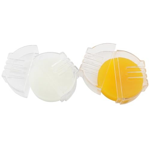 6PCS Beeswax Thread Conditioner (3 Each of White Yellow) Water Soluble with Box Thread Wax for Cross Stitch Beeswax Lubrication Tool for Hand Sewing Strengthening Threads