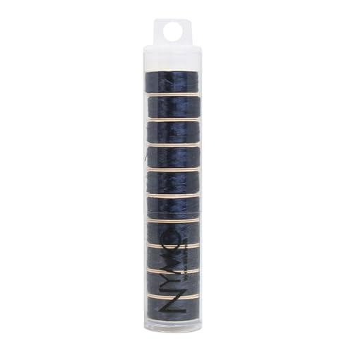 The Beadsmith Nymo Thread, Made of Nylon - size: Size D, 64 Yards, style: Blue