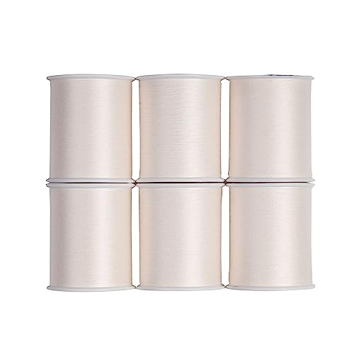 Superior Threads White Polyester Thread Set - 6 Spools - color: Natural White