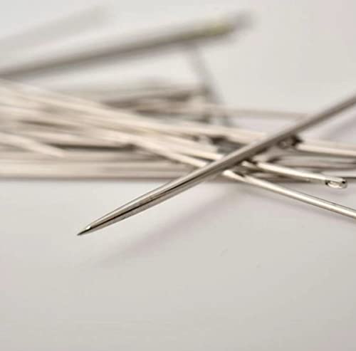 10" Upholstery Large Eye Long Needle Apply to Home or Work Hand Sewing Tapestry Embroidery. (10 INCH) - style: 10 inch