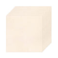10 PCS Beige Natural Cotton Embroidery Fabric Cloth (11.8 × 11.8 Inch) - size: 11.8 × 11.8 Inch