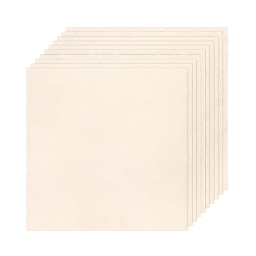 10 PCS Beige Natural Cotton Embroidery Fabric Cloth (11.8 × 11.8 Inch) - size: 11.8 × 11.8 Inch