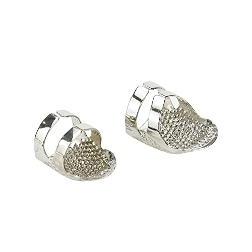 Tsnamay Silver Adjustable Thimble Hand Sewing Repair Needlework - color: Silver