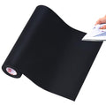 Fusible Cut Away Stabilizer Black Color - Weight 2.8 OZ 12" x 10 Yards/Roll - color: Black, size: Fusible 12"x10Y Roll