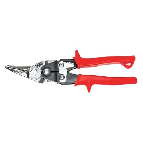 Crescent Wiss 9-3/4" Straight & Left Cut Aviation Snips | M1R - size: 1 Count (Pack of 1)