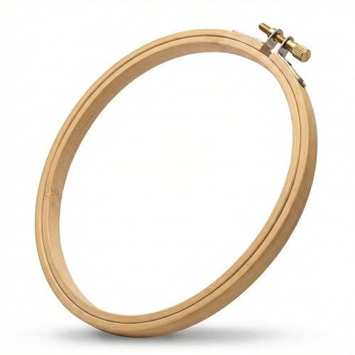 14 Inch Embroidery Hoop Bamboo Wood Quilting Cross Stitch Wooden Hoops