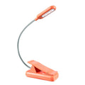 VAVOFO Rechargeable Reading Light, Clip on Book Light for Reading in Bed - color: Orange