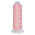 42S/2 Wool Embroidery Thread 1500m Wool & Acrylic Fibers Embroidery Floss Hand Sewing Thread Sewing Machine Kit Needlepoint Thread for Sewing DIY Craft Cross Stitch Threads (Pink) - color: Pink