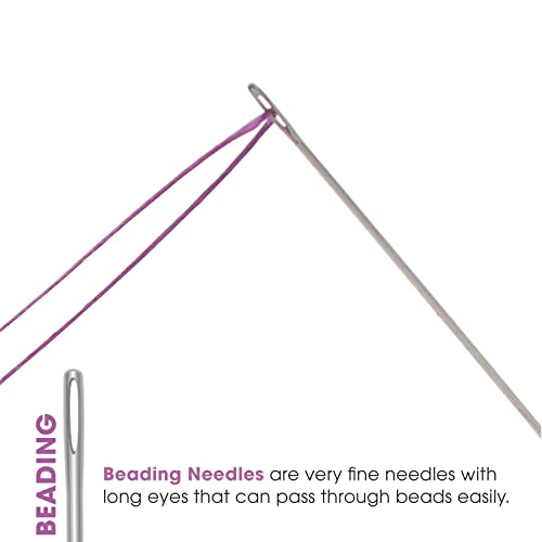 The Beadsmith Extra Long Beading Needles