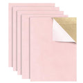 5PCS Self Adhesive Felt Sheet - Adhesive Backed Felt for Drawer/Jewelry Box Liner (9" x 11", Pink) - color: Pink, size: 9"W x 11"L / 5 pieces