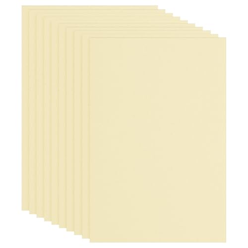 PATIKIL Light Yellow EVA Foam Sheet,12x8" 2mm Thick EVA Foam Sheets 10 Pcs - color: Light Yellow