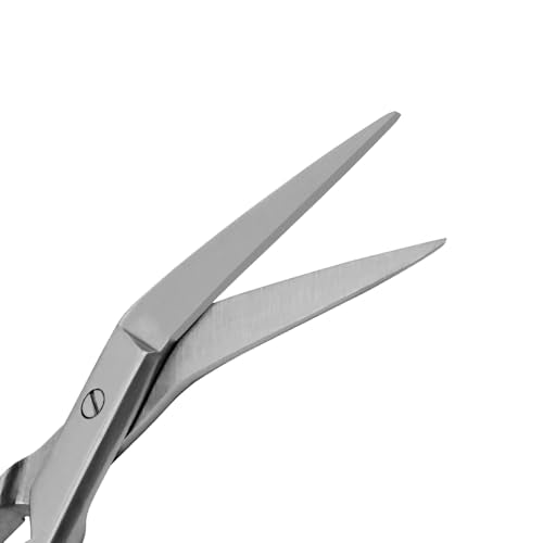 Iris Scissors 4.50" Str/Cud/Angled TC Tungsten Carbide, Supercut O.R. Grade (O.R. Grade Angled) - style: O.R. Grade Angled