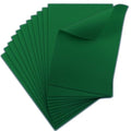 12 Pcs Felt Sheets, 7x11 Inch Stiff Felt for Crafts DIY, Green - color: Green