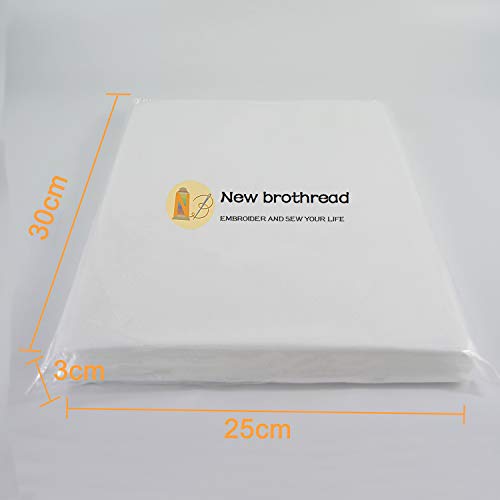 New brothread No Show Mesh Embroidery Stabilizer 10"x12"-100 Precut Sheets - size: 10" x 12" 100sheets