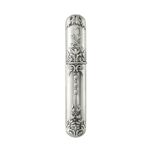 Needle Storage Vintage Sewing Needles Holder Portable Sewing Storage Case Embroidery Needle Storage Case Box for Hand Sewing Needle Storage Needle Case DIY Sewing Tools - color: Silver